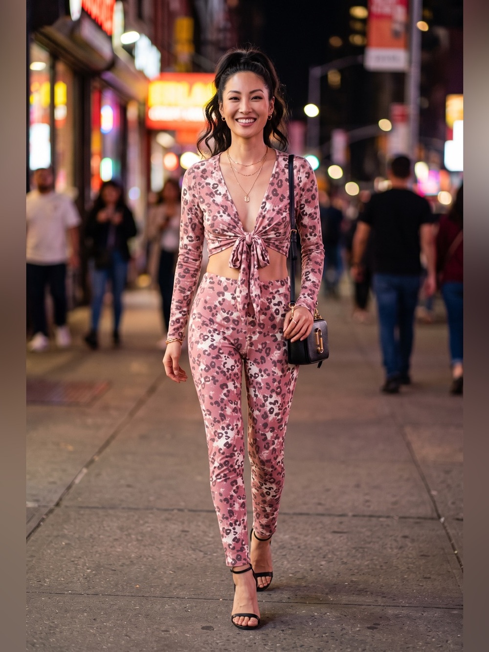 Sexy - 2-piece leopard print set by FOLLOW ME